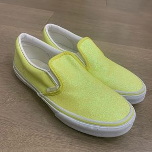 Juniors size 6.5 Yellow Vans